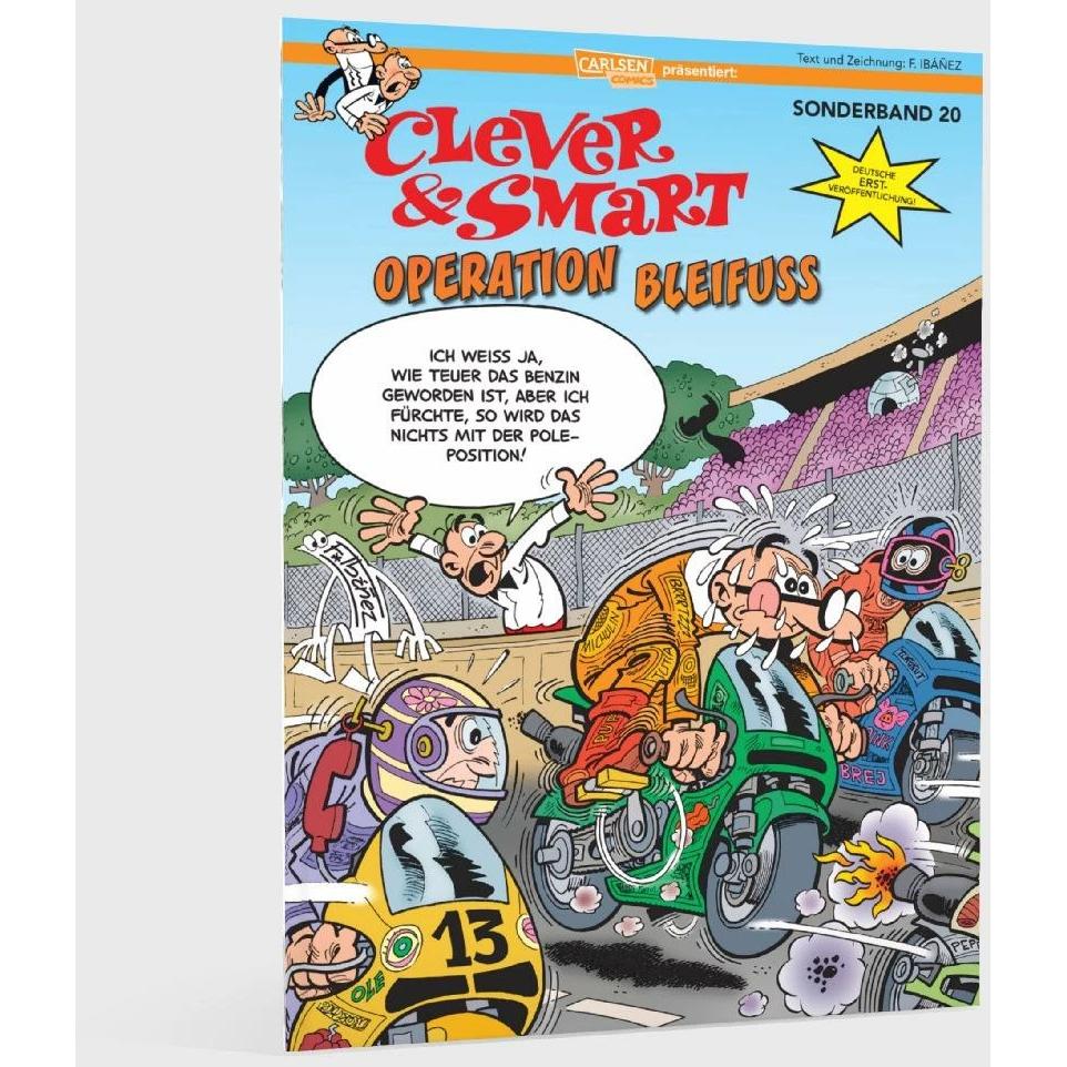 Thumbnail - Clever und Smart Sonderband 20: Operation Bleifuss, Belletristik von Francisco Ibáñez