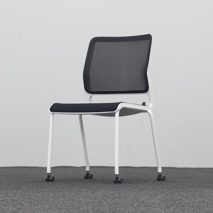 Produktbild Sitag 4-Fuss Stühle SitagXilium Mesh Schwarz ohne Armlehnen, Neu (48 cm)