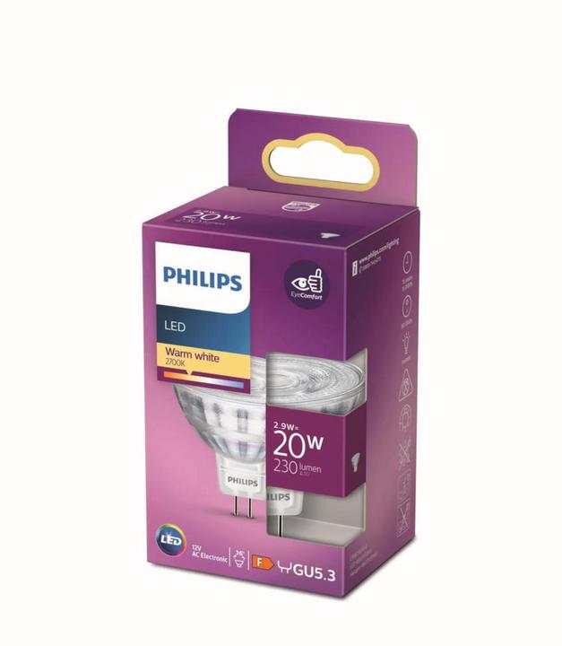 Produktbild Philips Lampe (GU5.3, 2.90 W, 230 lm, 1 x, F)