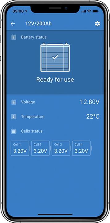 Image du produit Victron Energy Batterie LiFePO4 12.8V/100Ah - Smart (12.80 V, 100 Ah)
