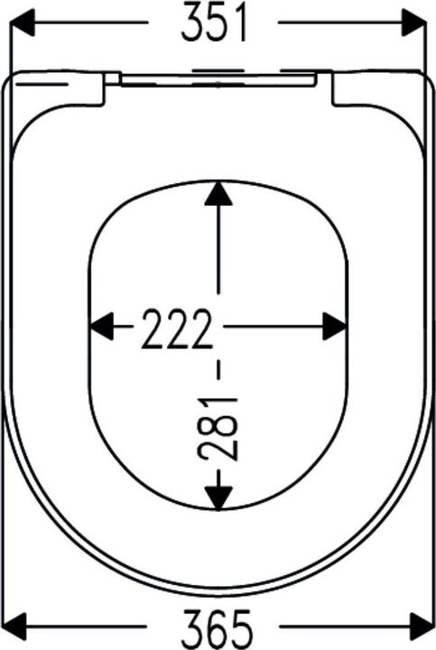 Actual product image Haro Toilet seat Solla SoftClose white