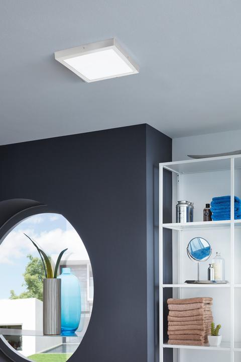 Produktbild EGLO FUEVA 1 Aufbauleuchte silber weiss (2500 lm)
