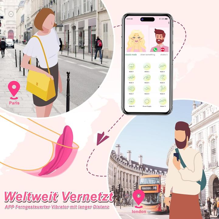 Actual product image Ohi BoBi Sun Mini Vibrator mit Fernbedienung und App-Steuerung