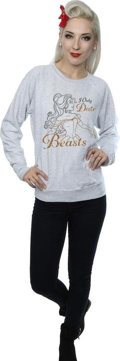 Actual product image Disney Princess Womens/Ladies Belle I Only Date Beasts Sweatshirt (S)