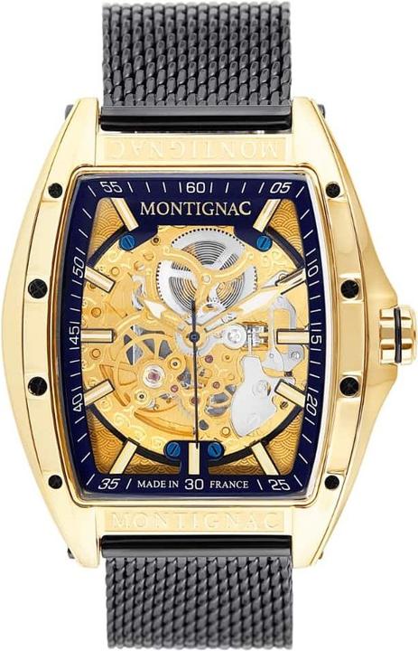 Produktbild Montignac Automatische Uhr Tonneau (Skeleton-Uhr)