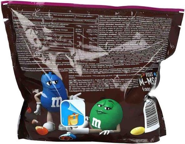 Image du produit M & M's m&m's Choco Bonbons au chocolat 1 kg (1000 g)