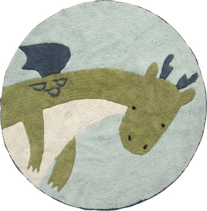 Produktbild Sebra Teppich Drache (120 x 120 cm)