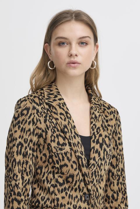 Actual product image Ichi IHKATE LEOPARD JACQUARD BL 20120652 (M)