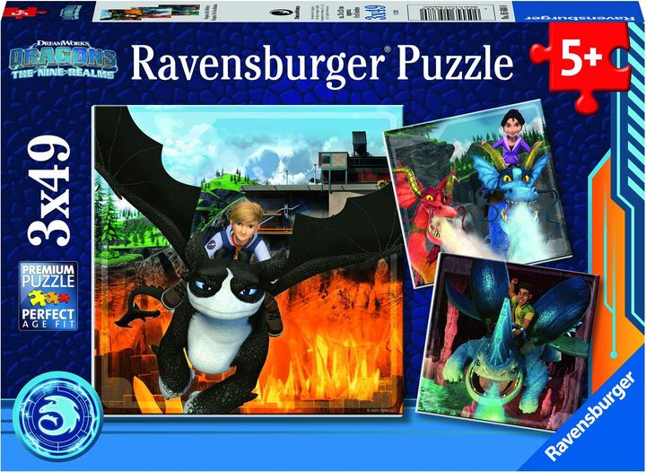 Image du produit Ravensburger AT Dragons (49 pièces)
