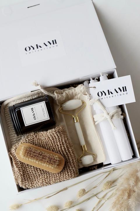 Immagine prodotto Oykami Scatola regalo di bellezza "Tokyo" Pietra di giada bianca