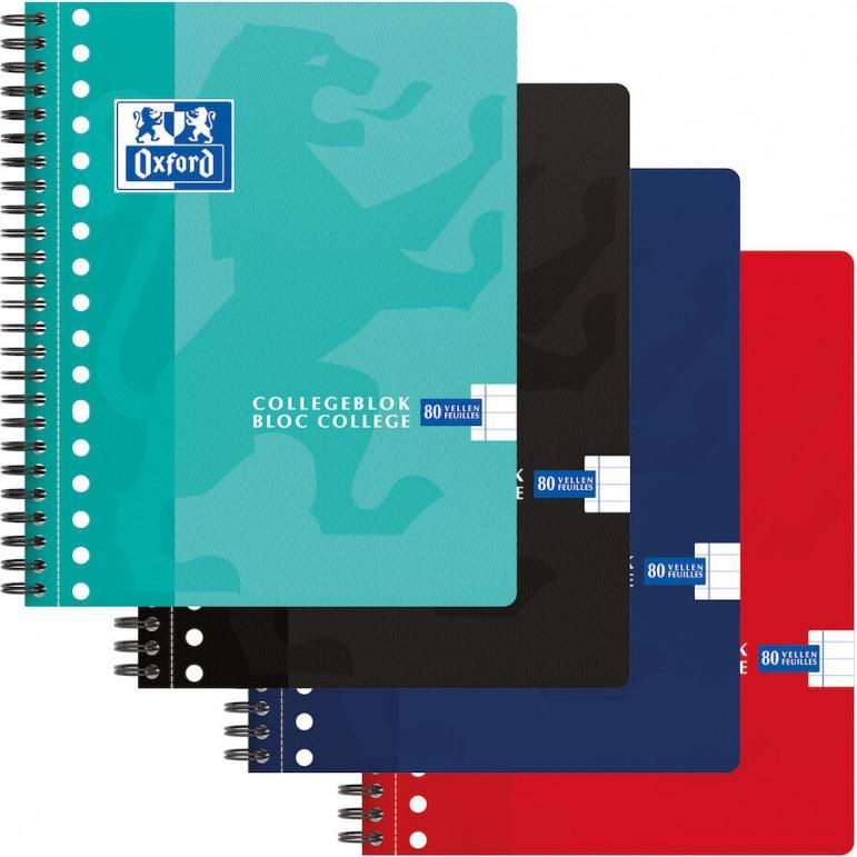 Oxford, Heft + Block, Collegeblock A5+ (A5, Liniert)