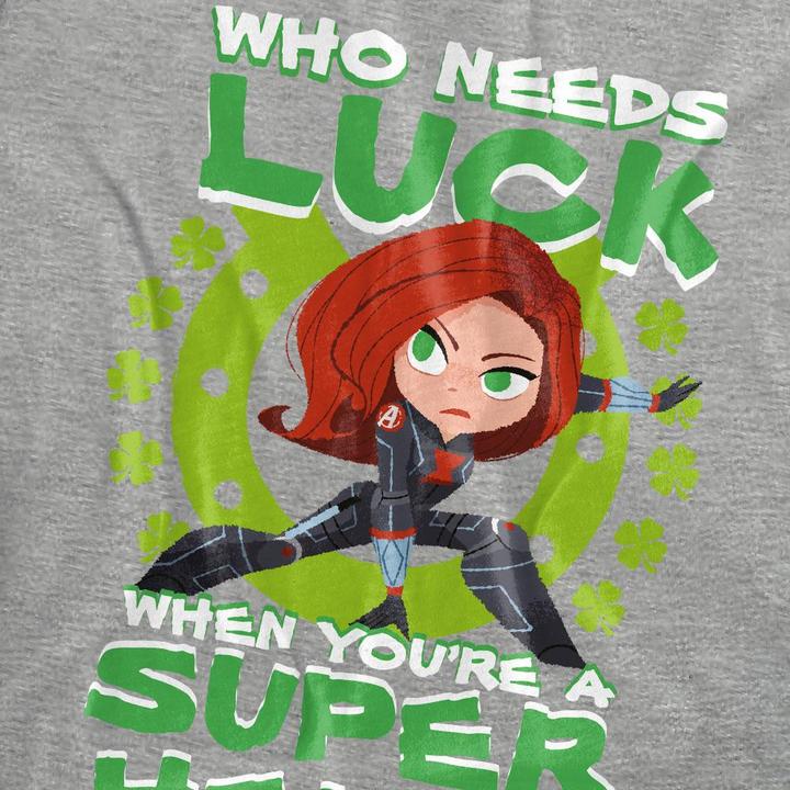 Produktbild Lucky Super Hero TShirt meliert St PatricksTag (S)