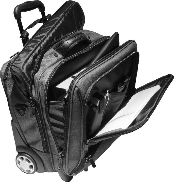 Produktbild Dermata Business Trolley Office Case aus Canvas 44,5 cm (31 l, Handgepäck (bis 50l))