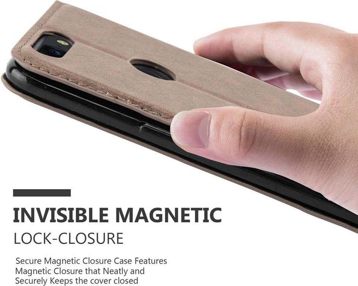 Produktbild Cadorabo Book Invisible Magnet Cover (OnePlus 5T)