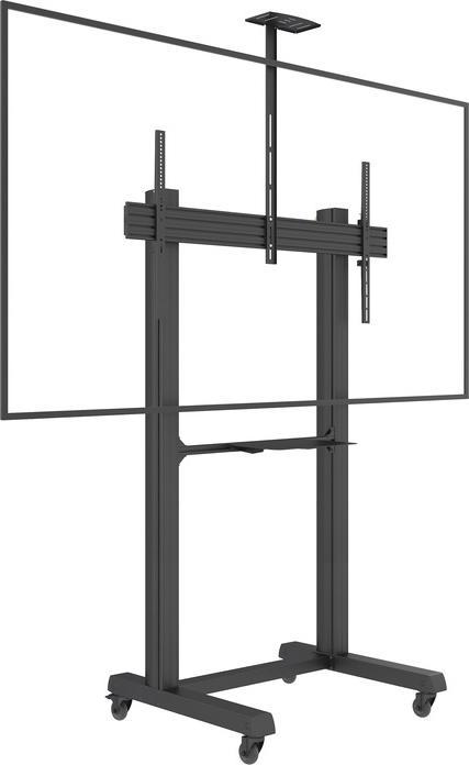 Produktbild Multibrackets TV Ständer bis 100", Metall, schwarz, max. 90kg (90 kg)