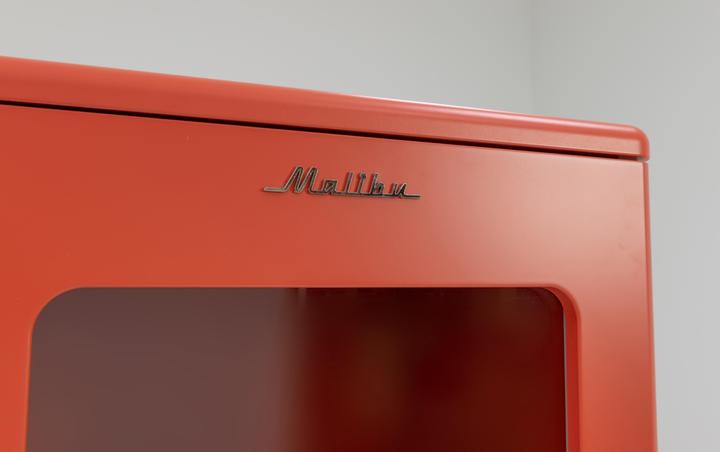 Actual product image tenzo Malibu half cabinet metal/wooden material 50x41x143 cm (50 x 41 x 143 cm)