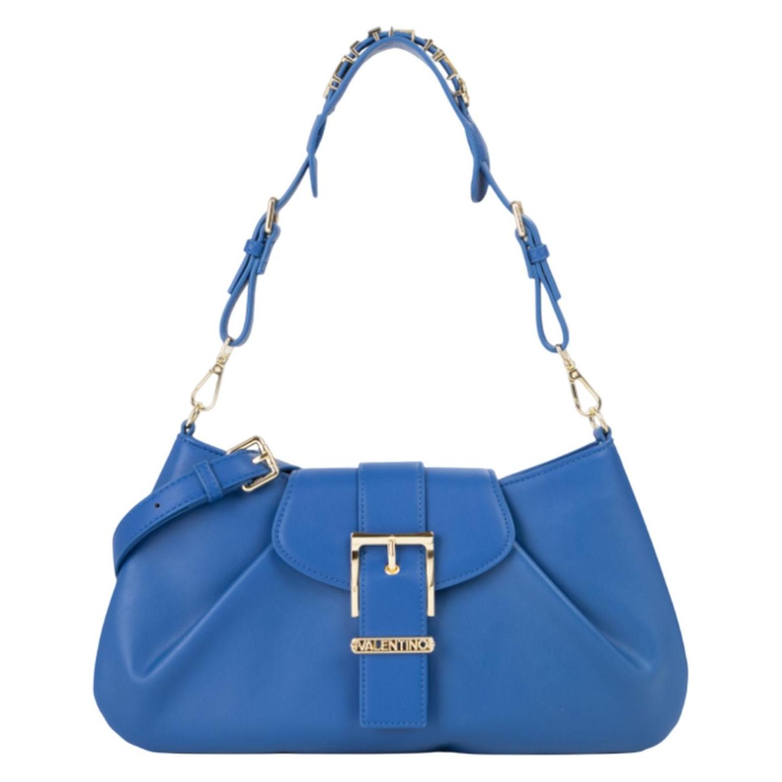 Valentino, Damen, Handtasche, Cassandra Shoulder Bag, Blau