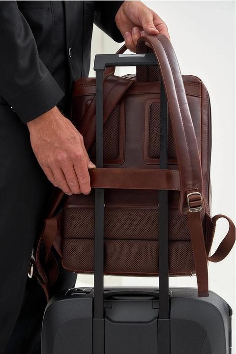 Actual product image Jost Lund daypack leather 42 cm laptop compartment (11 l)