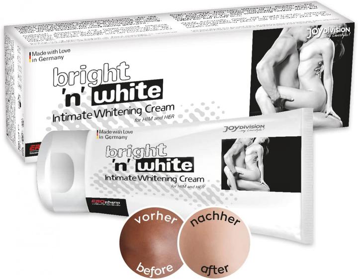 Actual product image Joydivision Bright 'n' White (100 ml, Intimate cream)