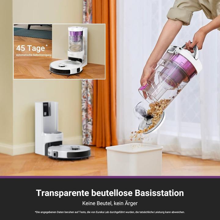 Produktbild Eureka E20 plus White (8000 Pa, Wischtuch)