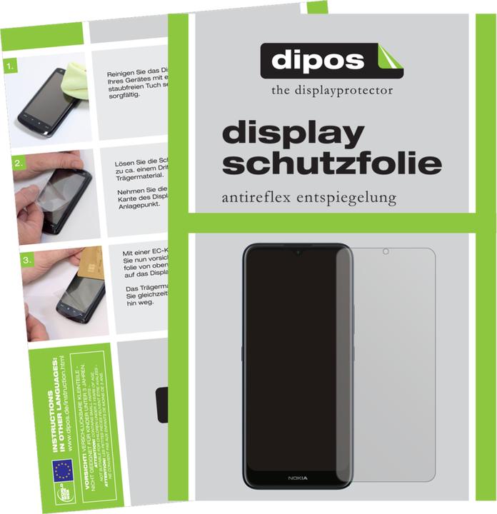 Immagine prodotto Dipos Pellicola Protettiva Antiriflesso (6 Pezzo/i, Nokia C10)