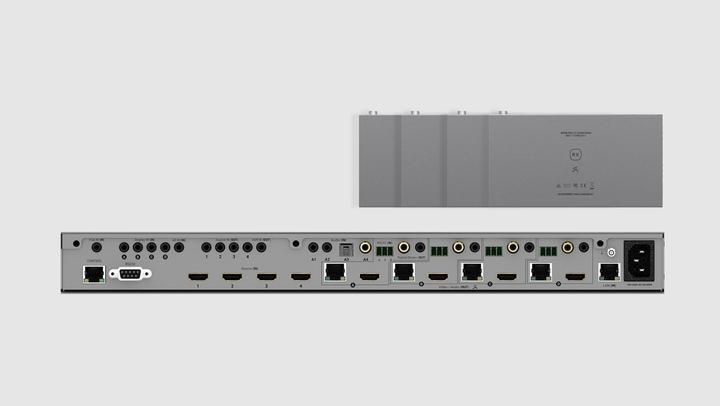 Actual product image Hdanywhere Matrix Switcher MHUB PRO 2.0 (4x4) HDMI HDBaseT