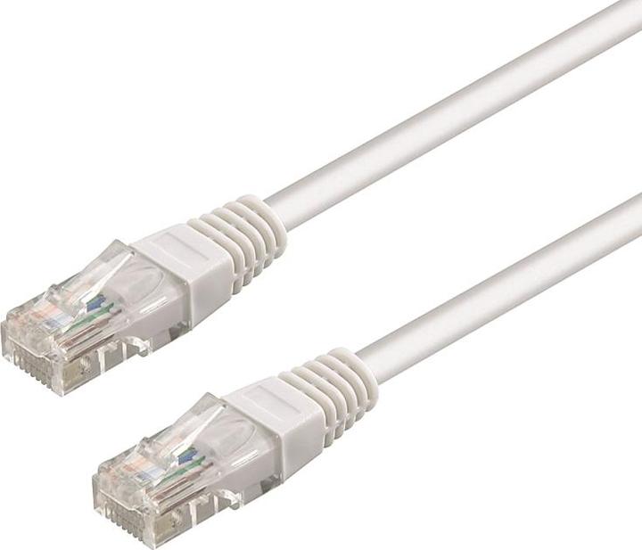 Produktbild Wp WPC-PAT-6U030W Netzwerkkabel Weiss 3 m Cat6 U/UTP (UTP) (CAT6, 3 m)