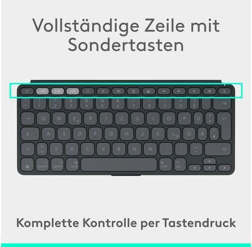 Produktbild Logitech Keys To Go 2 for iPad (CH, Kabellos)