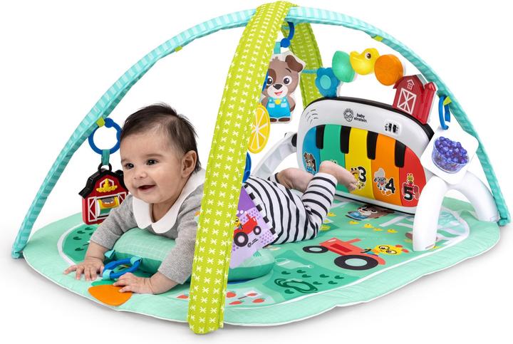 Actual product image Baby Einstein 4-in-1 Kickin’ Tunes™ Musical Meadow™ aktivitetstaeppe med musik (English, French, German)