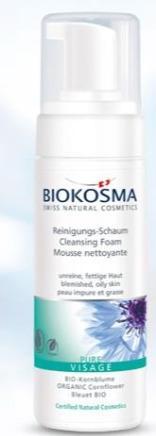Actual product image Biokosma Pure Visage Cleansing Foam (150ml) (Cleansing Foam, 150 ml)