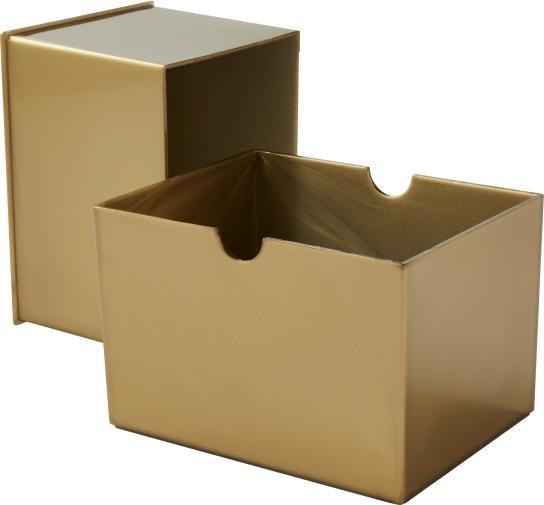 Actual product image Arcane Tinman ART20006 - Gaming Box - Strong Box 100+: Gold, protective box for card decks.