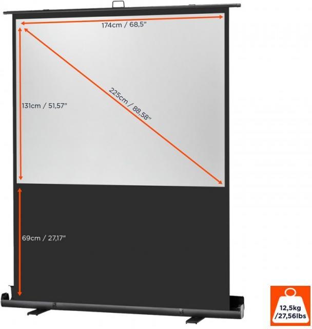 Actual product image Celexon Ultramobil Plus Professional (85", 4:3)