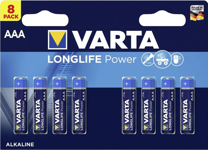 Varta long-life power (8 pcs., AAA, 1260 mAh)