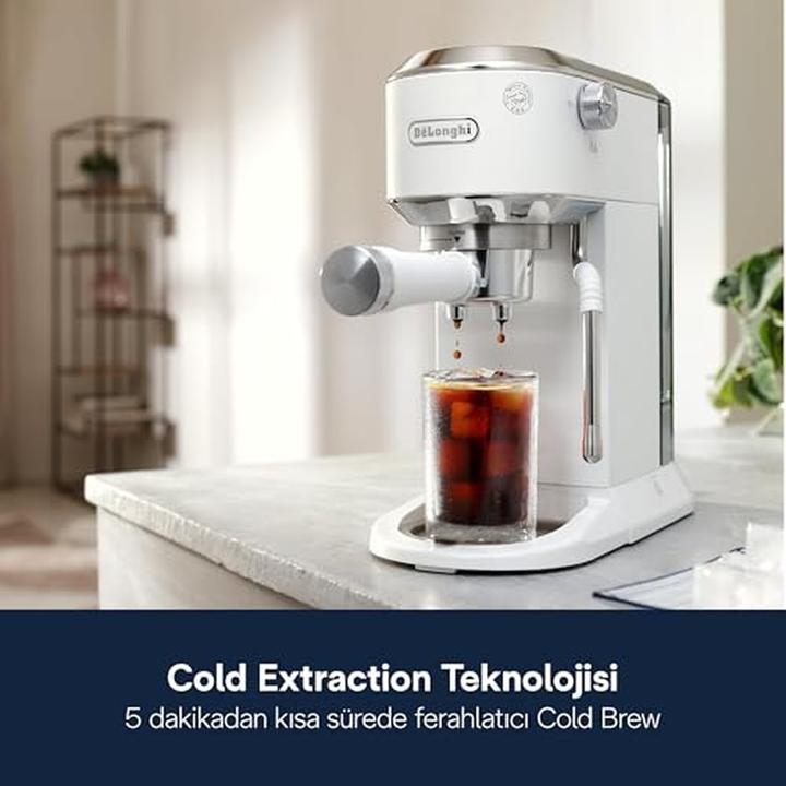 Actual product image De'Longhi DeLonghi Dedica Duo EC890.WI Siebträger Espressomaschine 0132106346
