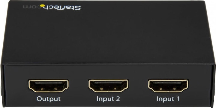 Productafbeelding StarTech 2-poorts HDMI schakelaar - 4K HDMI Switch Box - Ultra HD 4k 60Hz