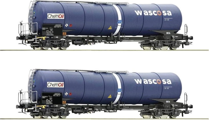 Roco 77046 H0 2er-Set Kesselwagen der Chemoil