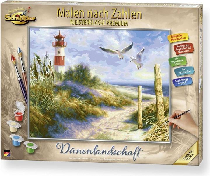 Schipper Paesaggio dunale con faro