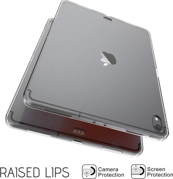 Actual product image Screenguard Apple iPad Pro 12.9" 2018 Flexible TPU Clear Case Cover (Apple iPad Pro 12.9 2020)