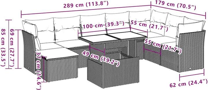 Produktbild vidaXL Mina