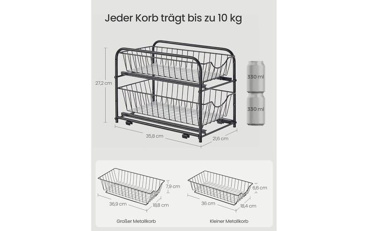 Produktbild Songmics Ausziehbare Home Organizer