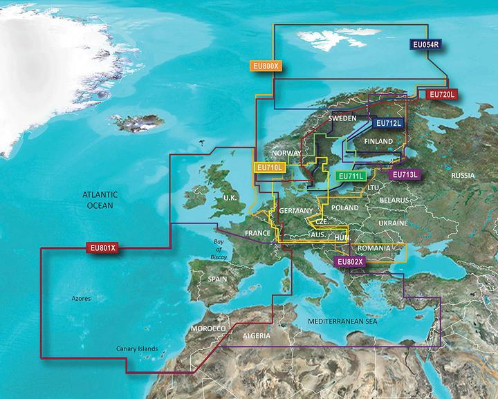 Produktbild Garmin BlueChart g2 VEU054R