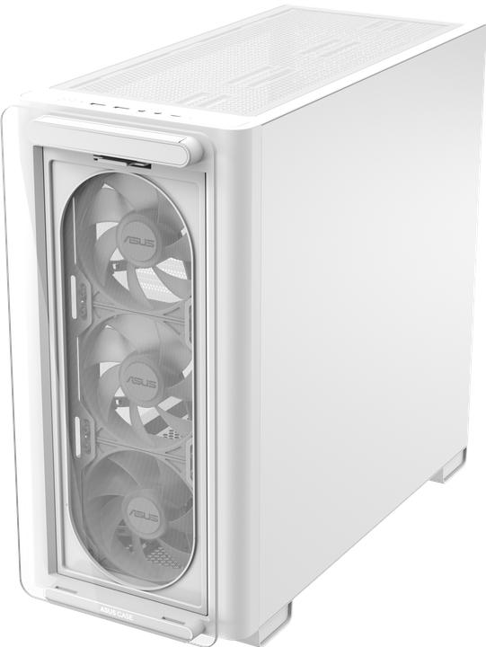 Actual product image ASUS Go A23 PLUS TG ARGB WHITE (Mini-ITX, mATX)