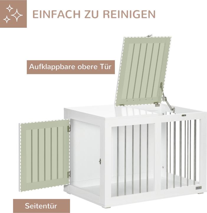 Image du produit PawHut Cage pour chiens avec portes verrouillables (Chenil pour chiens)