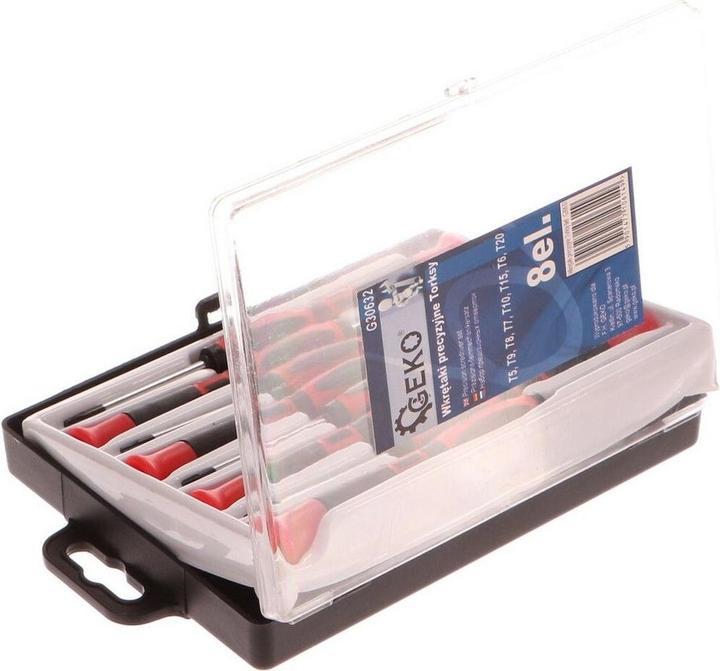 Actual product image GEKO Torx screwdriver set, 8 pcs.