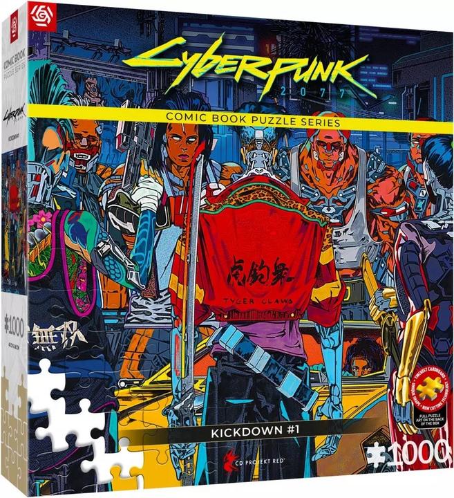 Cenega Good Loot Comic Book Puzzle: Cyberpunk 2077 Kickdown 1000 elementów (1000 pieces)
