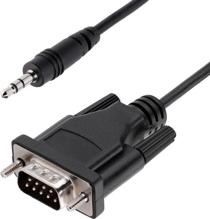 Image du produit StarTech CÂBLE SÉRIE 3FT DB9 VERS 3.5MM (1 m)