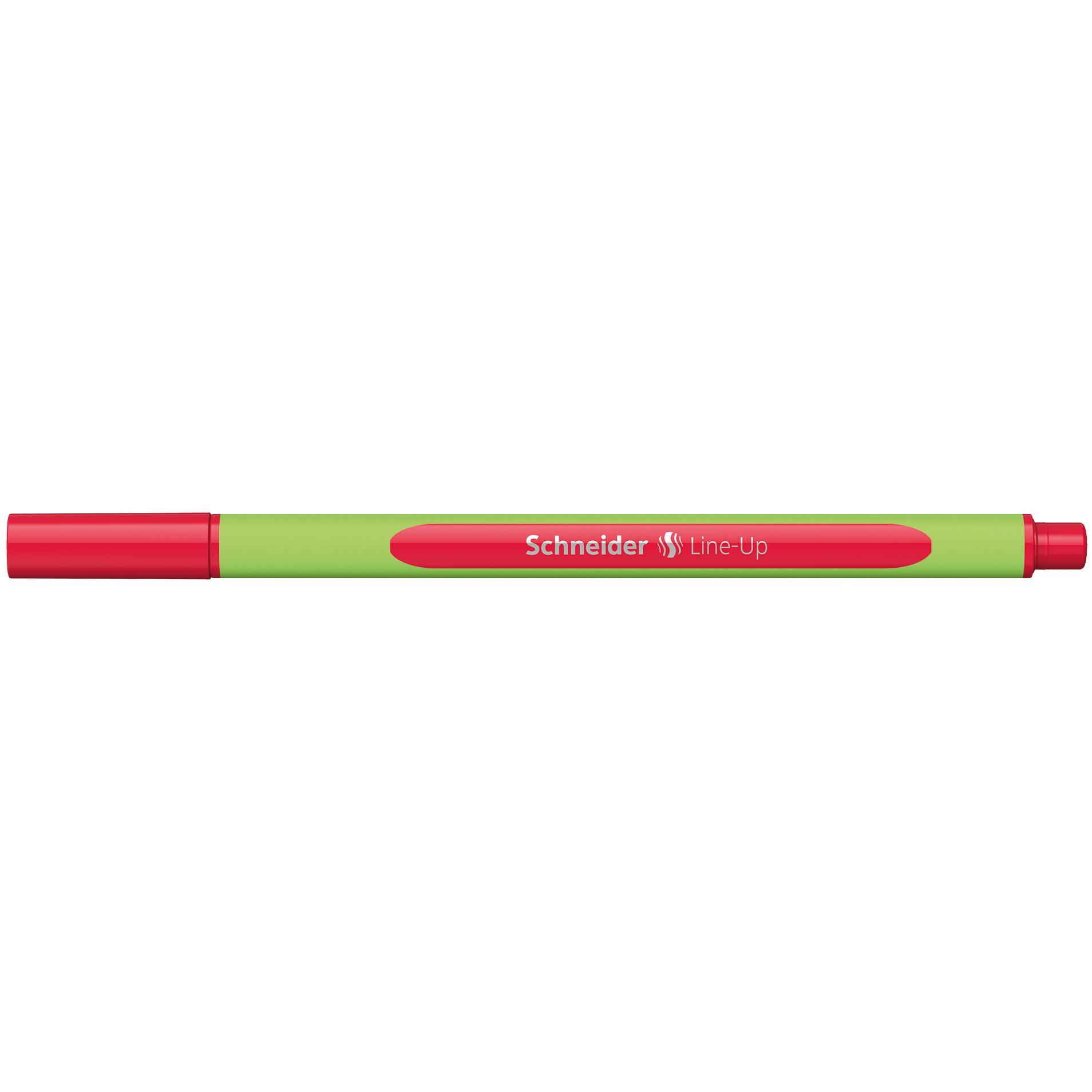 Schneider, Schreibstifte, Fineliner Line-Up - Rot (Rot, 1 x)