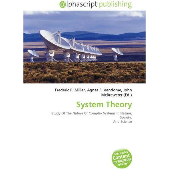 System Theory, Fachbücher von Agnes F. Vandome, Frederic P. Miller, John McBrewster