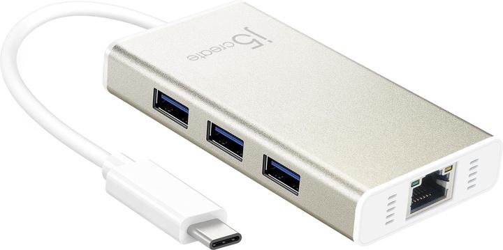 j5Create USB 3.0 Type-C Hub (USB-C, 3 Ports)