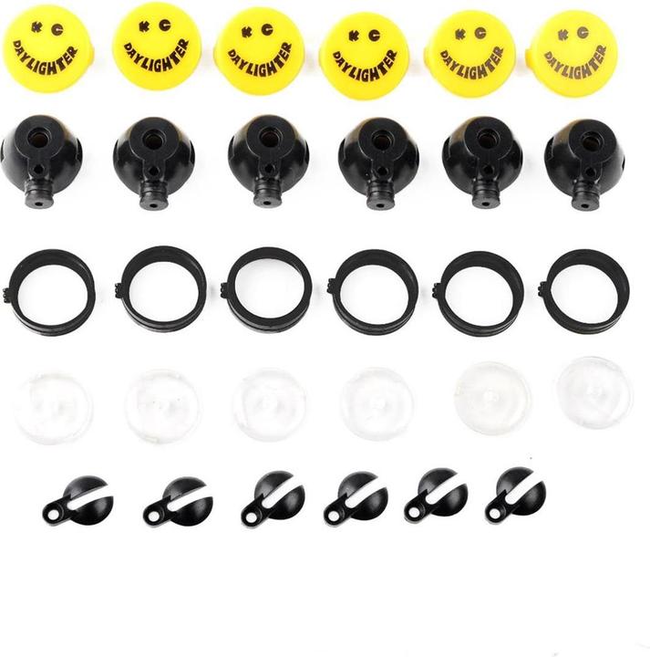 Rc4Wd Modellbau-Scheinwerfer KC HiLiTES Daylighter ohne LED, 1:10